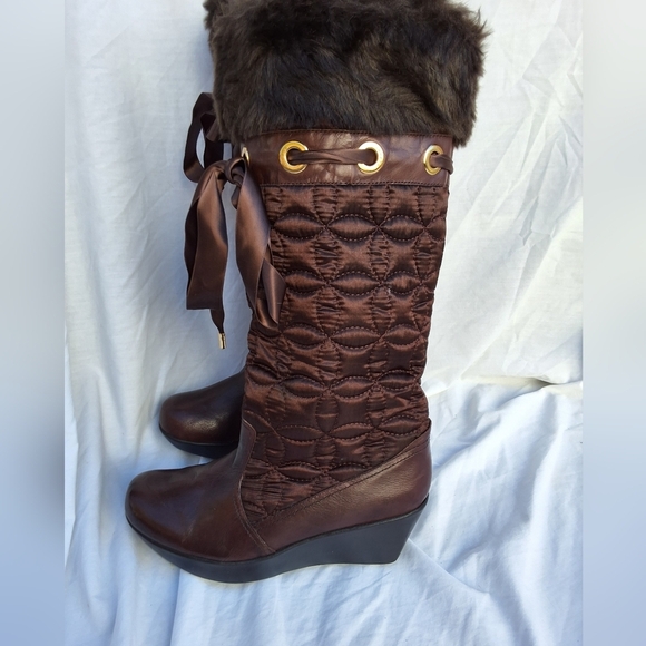 Report Chestnut Quilted Snow/ Rain boots‎ 8 - Picture 1 of 14